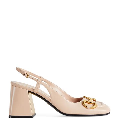 gucci women's horsebit slingback